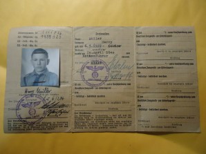 Hitler Youth Fuhrer Ausweis ROTTENFUHRER image 1