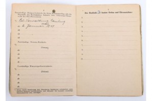 WW2 GERMAN POLICE SOLDBUCH image 5