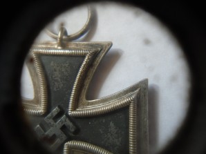 WW2 Iron Cross, 2nd Class. Maker Marked No. 25 image 7