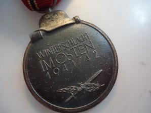 German Russian Front Medal Marked 13 image 3