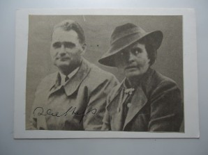 ILSE HESS AUTOGRAPH PHOTO-WIFE OF RUDOLF HESS image 1