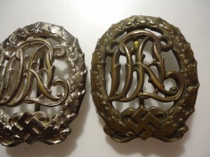 DRL SPORT BADGE, GOLD, SILVER & BRONZE image 3