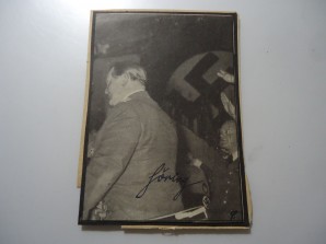 HERMANN GORING AUTOGRAPH image 1