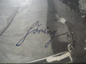 HERMANN GORING AUTOGRAPH image 2