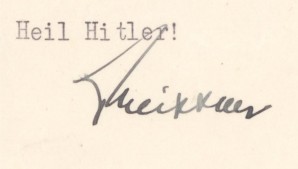 OTTO MEISSNER SIGNED LETTER-Good Content, RARE image 2