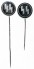 SS SUPPORTER STICKPINS (TWO) image 1