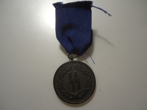 SS FOUR YEAR SERVICE MEDAL image 1