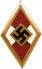 HITLER YOUTH GOLD HONOR BADGE image 1