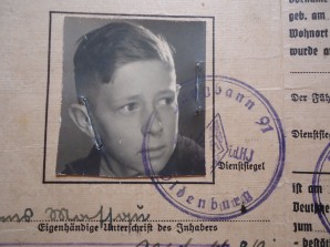 Hitler Youth Fuhrer-Ausweis ID Card image 3