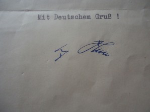 Hitler Greeting Letter 1944 image 4