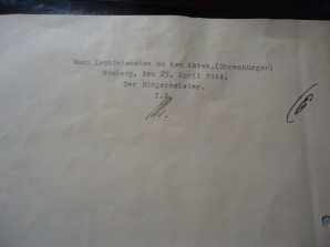 Hitler Greeting Letter 1944 image 5