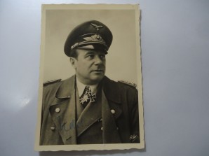 WW1 FIGHTER PILOT ERNST UDET SIGNED PHOTO image 1