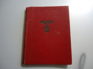 NSDAP MEMBER BOOK-SA MAN image 1