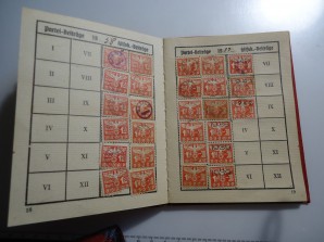 NSDAP MEMBER BOOK-SA MAN image 3