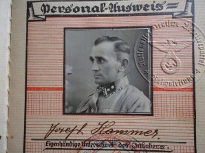 NSDAP MEMBER BOOK-SA MAN image 4