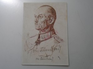 GERD VON RUNDSTEDT Autograph image 1