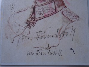 GERD VON RUNDSTEDT Autograph image 2