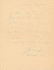 HERMANN GOERING SIGNED LETTER 1945 (RARE) image 1