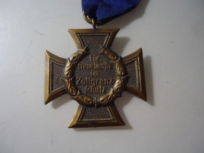 WW2 German Customs and Border Service Medal image 3