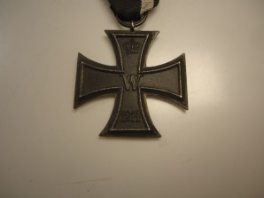Iron Cross 2nd Class Bar Prinzen Type With WW1 Iron Cross 2 Class image 2