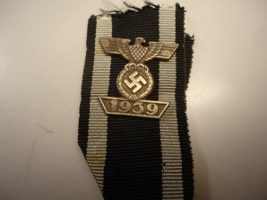 Iron Cross 2nd Class Bar Prinzen Type With WW1 Iron Cross 2 Class image 3