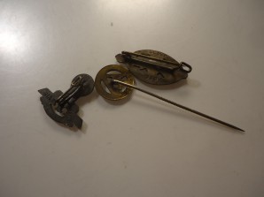 WW2 GERMAN PINS, THREE image 2
