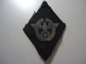 SS POLICE SLEEVE DIAMOND image 1
