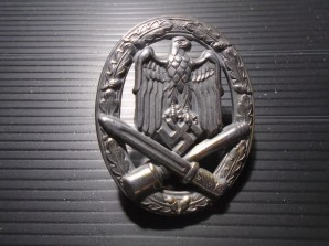 German General Assault Badge with mini Pin image 2