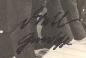 GENERAL EDUARD DIETL SIGNED PHOTO image 2