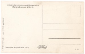 GENERAL GUSTAV SCHMIDT SIGNED PHOTO 19 PANZER DIV. image 3