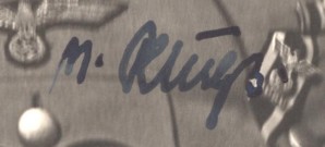 GENERAL HANS VON KLUGE SIGNED PHOTO image 2