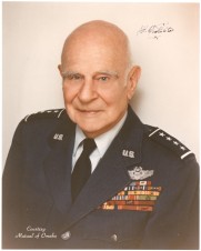 JAMES H. DOOLITTLE SIGNED COLOR PHOTO image 1