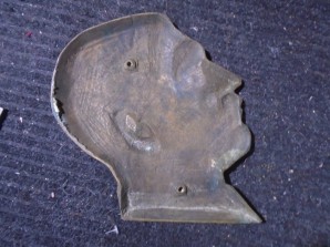 Hitler Bronze Wall Plaque, Large image 2