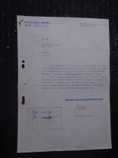 Friedrich  Jeckeln Signed Letter RARE image 1