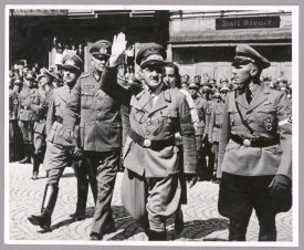 August Eigruber (Gauleiter) Signed letter & Signed Photo /war criminal image 1