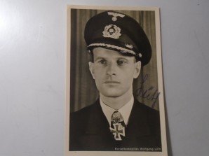WOLFGANG LUTH AUTOGRAPH, U BOAT ACE image 1