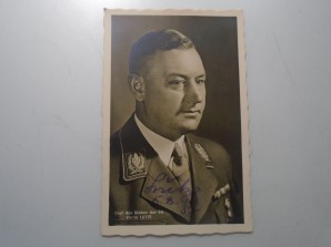 VIKTOR LUTZE SA CHIEF SIGNED PHOTO 1937 image 1