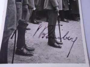 Werner von Blomberg Signed Photo image 2