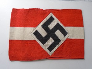 Hitler Youth Armband-Bevo Construction image 1