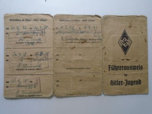 Hitler Youth Fuhrer Ausweis image 4