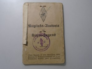 Hitler Youth Member Ausweis image 1