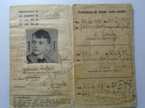 Hitler Youth Fuhrer Ausweis ID Card image 2