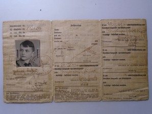 Hitler Youth Fuhrer Ausweis ID Card image 3