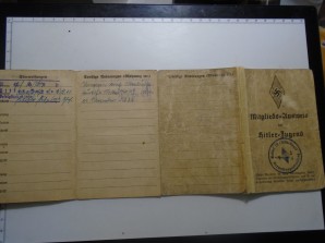 Hitler Youth Ausweis 11 year Old image 2