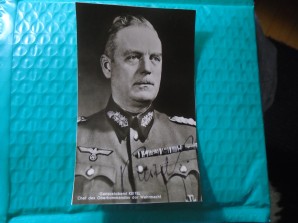 Wilhelm Keitel Signed Photo image 1
