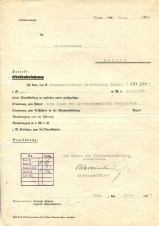 ERNST KALTENBRUNNER SIGNED DOCUMENT-RARE ONE OF THE MOST FEARED MEN IN THE 3RD REICH image 1