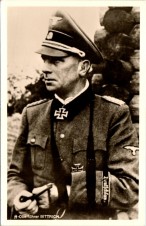 SS General WILHELM BITTRICH Signed Document (RARE) image 2