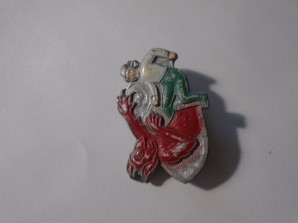 German ANTI-SEMETIC Lapel Pin RARE image 1