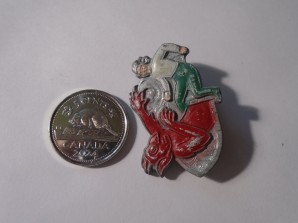 German ANTI-SEMETIC Lapel Pin RARE image 2