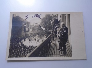 Adolf Hitler Signed Photo 1933 image 1
